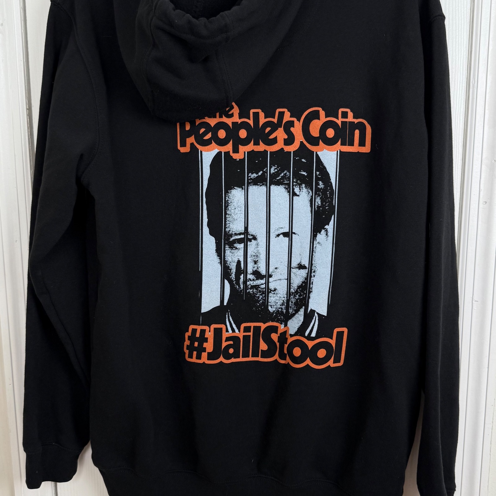 Carhartt X Barstool Sports The People's Coin Jailstool Black Hoodie Mens L Loose